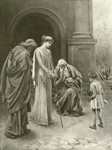 Titus Andronicus. Akt IV - Scene I (dybtryk) af Felix Octavius Carr Darley