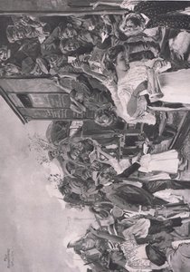 Forrest, illustration fra Hindenburg udgivet af Daterlandischer Derlag C U Weller Berlin af Felix Schwormstadt