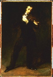Paganini af Ferdinand Victor Eugene Delacroix