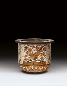 Cachepot, Maison Giroux, sidste fjerdedel af det 19. århundrede af Ferdinand Duvinage