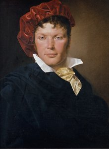 Kaptajn von Stierle-Holzmeister af Ferdinand Georg Waldmüller