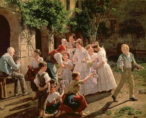 Kristi legeme af Ferdinand Georg Waldmuller