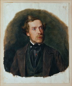 Gustav Barth, korleder for Wiens mandskor af Ferdinand Georg Waldmuller