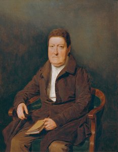 Herr Wohlleben, bror til Wiens borgmester Stephan Edler von Wohlleben af Ferdinand Georg Waldmuller