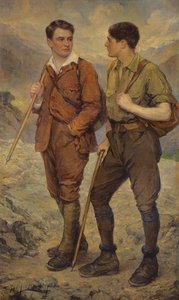 Highland Walk af Ferdinand George Lemmers
