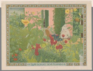 To kvinder med baby I hans første levedage (titel på objekt) af Ferdinand Hart Nibbrig