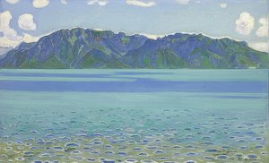 Grammont. 1905 af Ferdinand Hodler