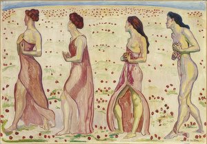 Følelsen. 1909/11 af Ferdinand Hodler