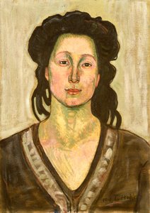 Portræt af Jeanne Cerani, 1910 af Ferdinand Hodler
