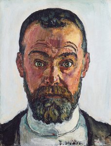 Selvportræt, 1912. af Ferdinand Hodler
