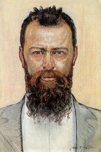 Selvportræt af Ferdinand Hodler