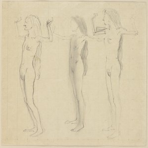 Study for Day (Sandhed) af Ferdinand Hodler