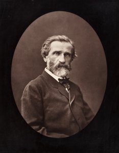 Giuseppe Verdi italiensk komponist, 1813-1901, ca. 1872.
