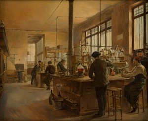 Municipal Chemistry Laboratory, Paris politipræfektur, 1887.