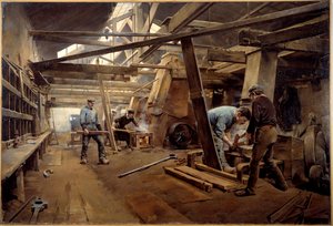 Formene. Maleri af Ferdinand Joseph Gueldry (1858-1945)