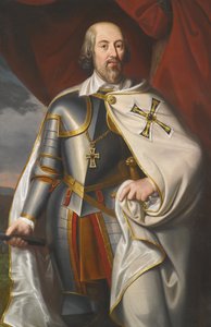 Portræt af Heinrich Walpot von Bassenheim, midten af det 19. århundrede af Ferdinand Müller