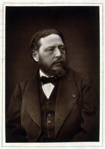 portræt af Jules Breton (1827-1906) (s/h foto) af Ferdinand Mulnier