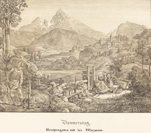 Torsdag - Berchtesgaden og Watzmann-bjerget (torsdag - Berchtesgaden og Watzmann-bjerget)