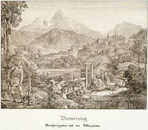 På torsdag: Berchtesgaden og Watzmann