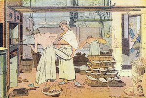 Bageren, i barndommens billedbog, ca. 1900 (stik)