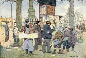 Kiosken har aviser, i Imagier de l