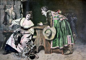 Galante bemærkninger, 1893 af Ferdinand Roybet
