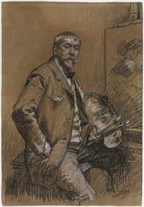 Selvportræt, 1800-1900-tallet.