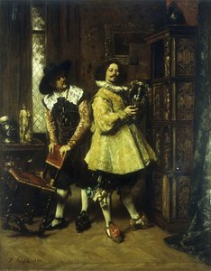 The Conoisseurs, 1883 af Ferdinand Roybet