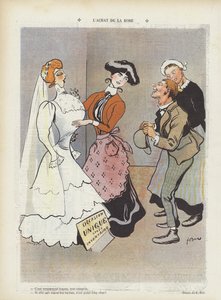 Illustration til Le Rire (farve litho) af Ferdinand Sigismund Bac