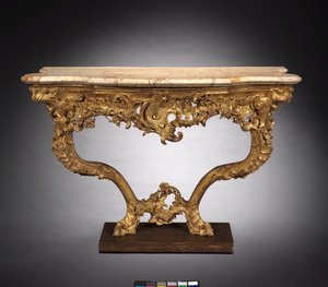 Konsolbord, ca. 1765 af Ferdinand Tietz