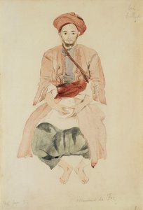 Købmand af Fez, ca. 1832 af Ferdinand Victor Eugene Delacroix