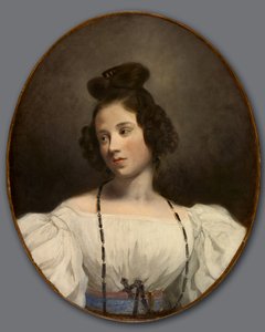 Frøken Alexandrine-Julie de la Boutraye, ca. 1832-1834 af Ferdinand Victor Eugene Delacroix