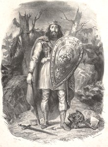 Uden titel, graveret af Godefroy Engelmann af Ferdinand Victor Eugene Delacroix