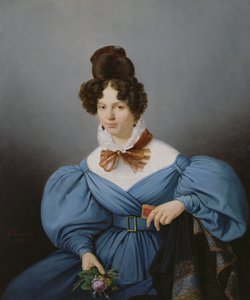 Portræt af en dame, ca. 1830