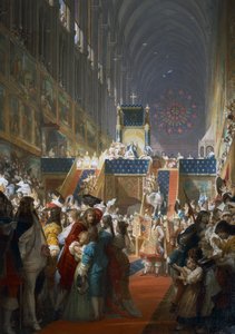 Ludvig XIV af Frankrig modtager repræsentanter for de sociale klasser i Paris af Ferdinand the Elder Piloty
