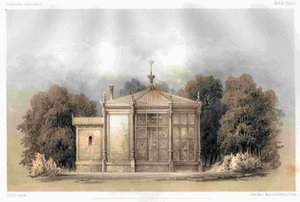 Berlin Schloss Glienicke kanariefuglehus af Ferdinand von Arnim