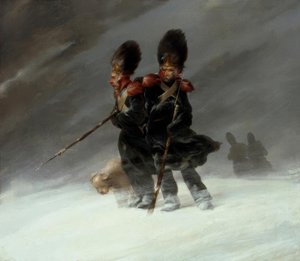 Grenadierer i sneen