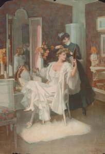 På toilettet af Ferdinand von Reznicek