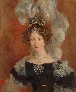 Maria Theresa af Østrig 1801-1855, dronning af Sardinien, første halvdel af det 19. af Ferdinando Cavalleri