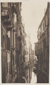 Albrizzi-kanalen af Ferdinando Ongania