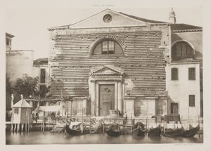 Saint Marcuola kirke af Ferdinando Ongania
