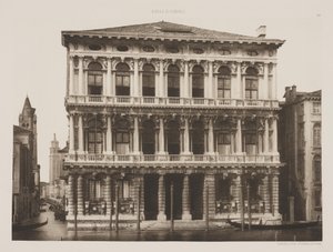 Rezzonico Palace af Ferdinando Ongania