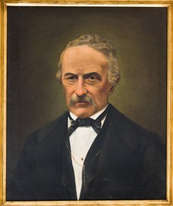 Selvportræt (olie på lærred) af Ferdinando Tarabini
