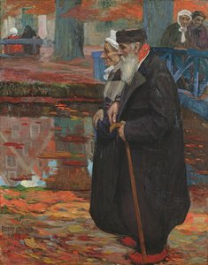 Det gamle par, 1907 af Fernand Allard L