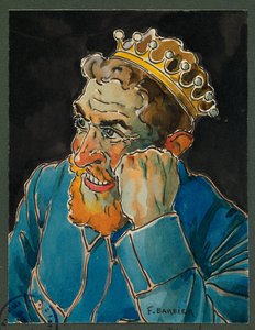 Portræt af Delatroche, lejrkok, Gustrow