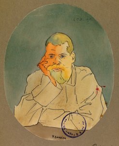 Portræt af en russisk fange, Gustrow af Fernand Barbier