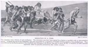 Migration of a Tribe, illustration fra 