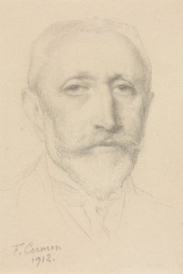Selvportræt af Fernand Cormon