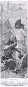 Stenarbejder, illustration fra 
