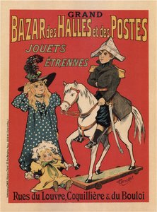 Store basar for markeder og postkontorer, 1899 af Fernand Fernel